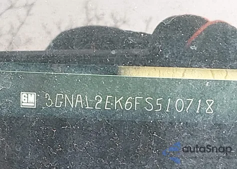 2015 Chevrolet Captiva Sport 2Ls z USA, uszkodzony, nr VIN 3GNAL2EK6FS510718